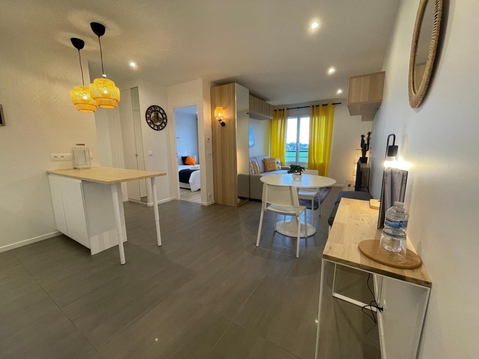 Sunset Cocoon T2 46M2 Proche Centre Ville Villejust Esterno foto